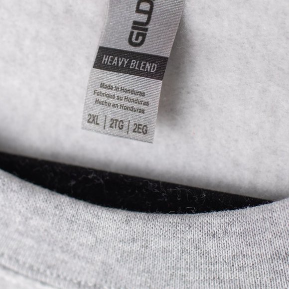 New Fun Christmas Opinions Holiday Ash Grey Sweatshirt Size 2XL - Picture 3 of 7